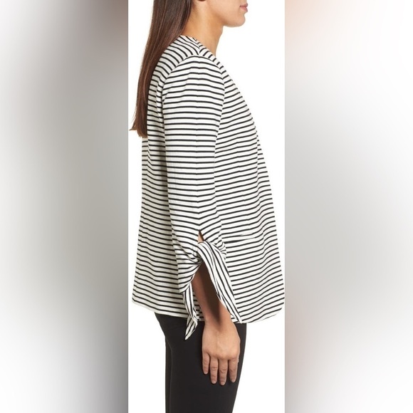 OLIVIA Moon Tie Sleeve Knit Open Front Blazer Jacket Woman’s - Picture 4 of 16